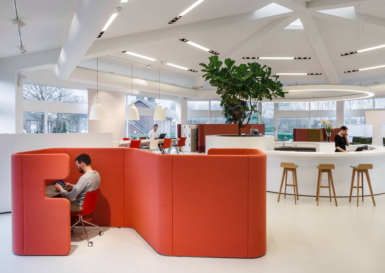 Concentration Corner, WELL Royal Ahrend Showroom in Sint Oedenrode 017A