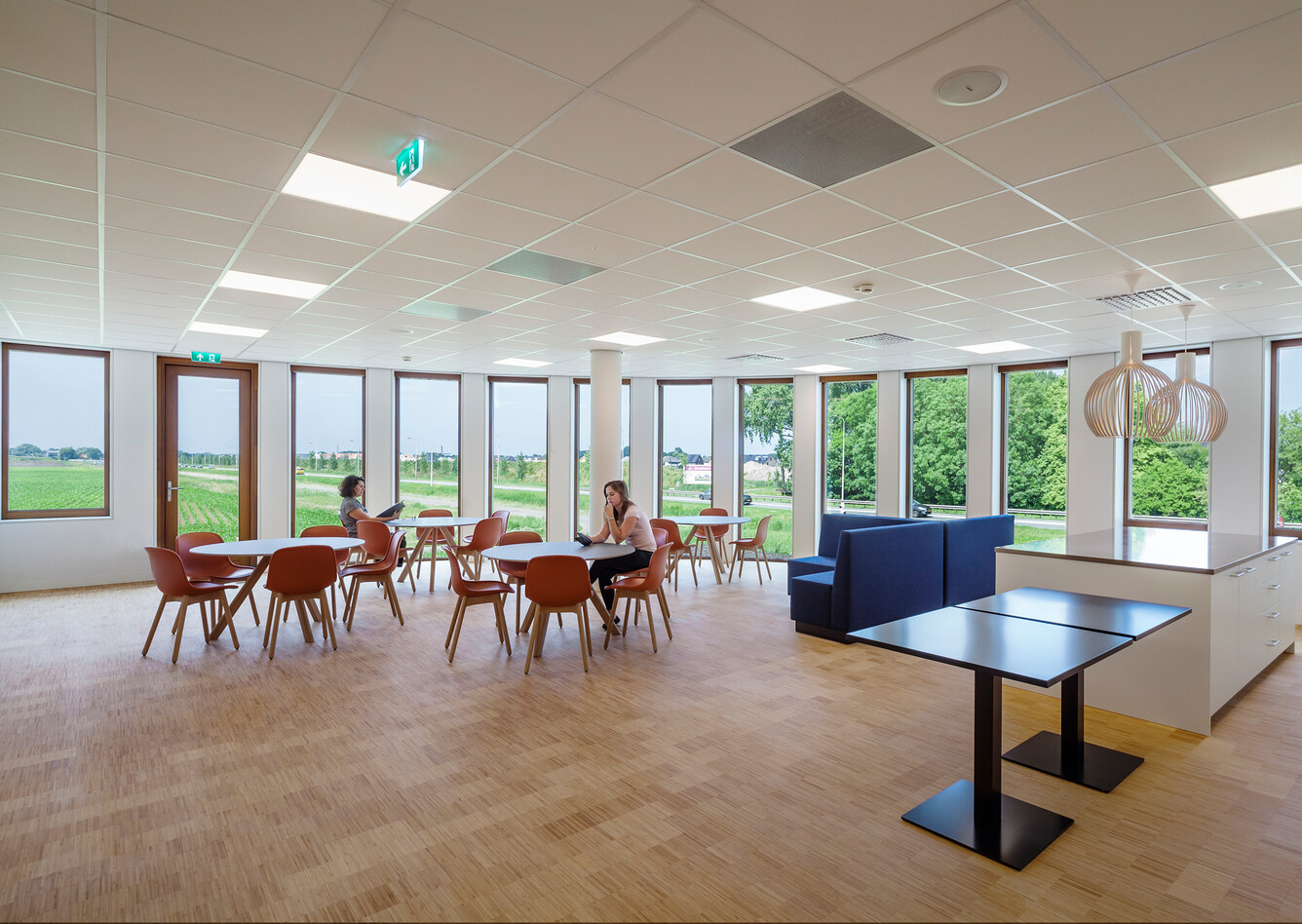 Oogcentrum Noordholland Royal Ahrend healthcare project interior view of Oogcentrum Noordholland in Heerhugowaard SB200620