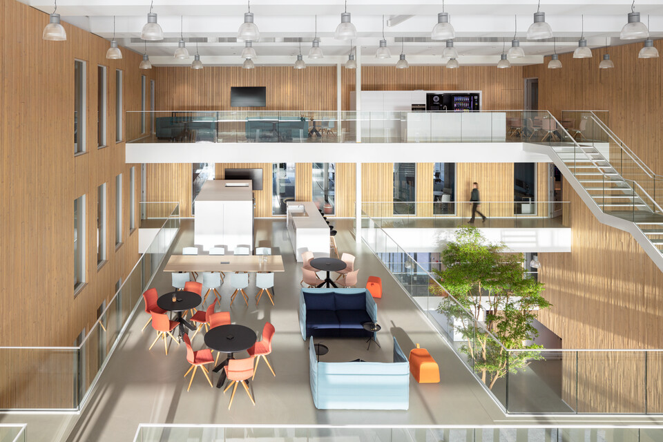 Vandemoortele Royal Ahrend office project Vandemoortele in Gent 11