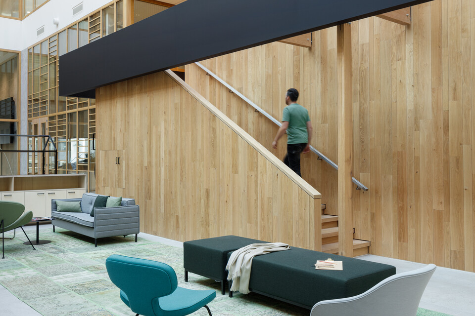 Unilever Royal Ahrend office project Unilever in Wageningen SP9