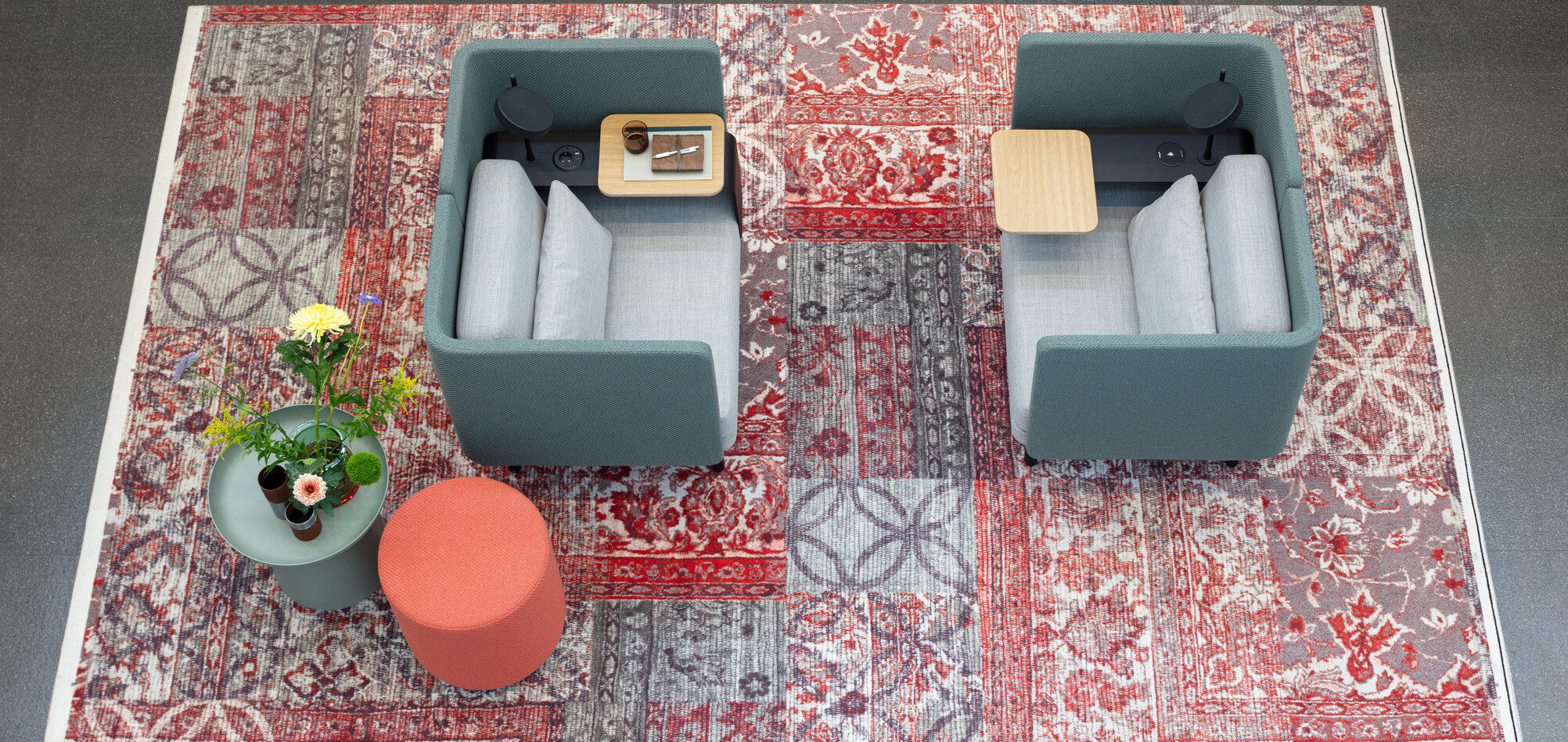 Charge, Mr Jansen, PuK Royal Ahrend Inspiration Centre in Amsterdam interior view SP21