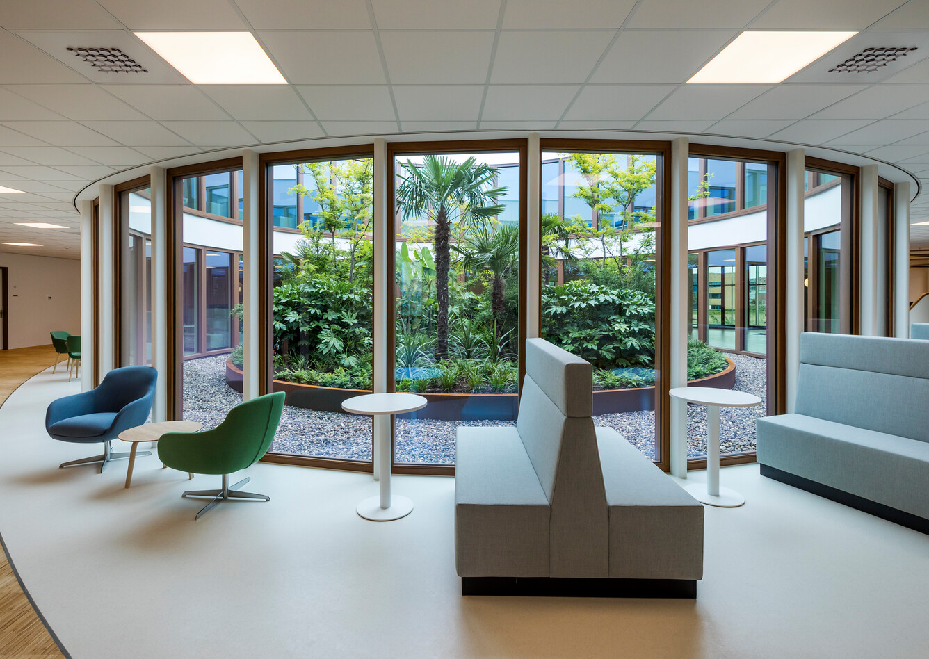 Oogcentrum Noordholland Royal Ahrend healthcare project interior view of Oogcentrum Noordholland in Heerhugowaard SB200611