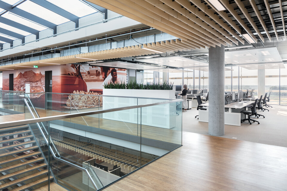 Vanderlande Royal Ahrend office project Vanderlande in Veghel 02