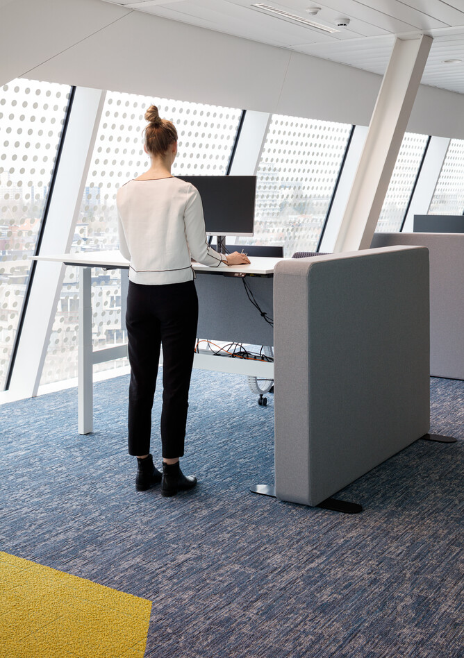 NMBS Royal Ahrend office project NMBS in Gent interior view SP13