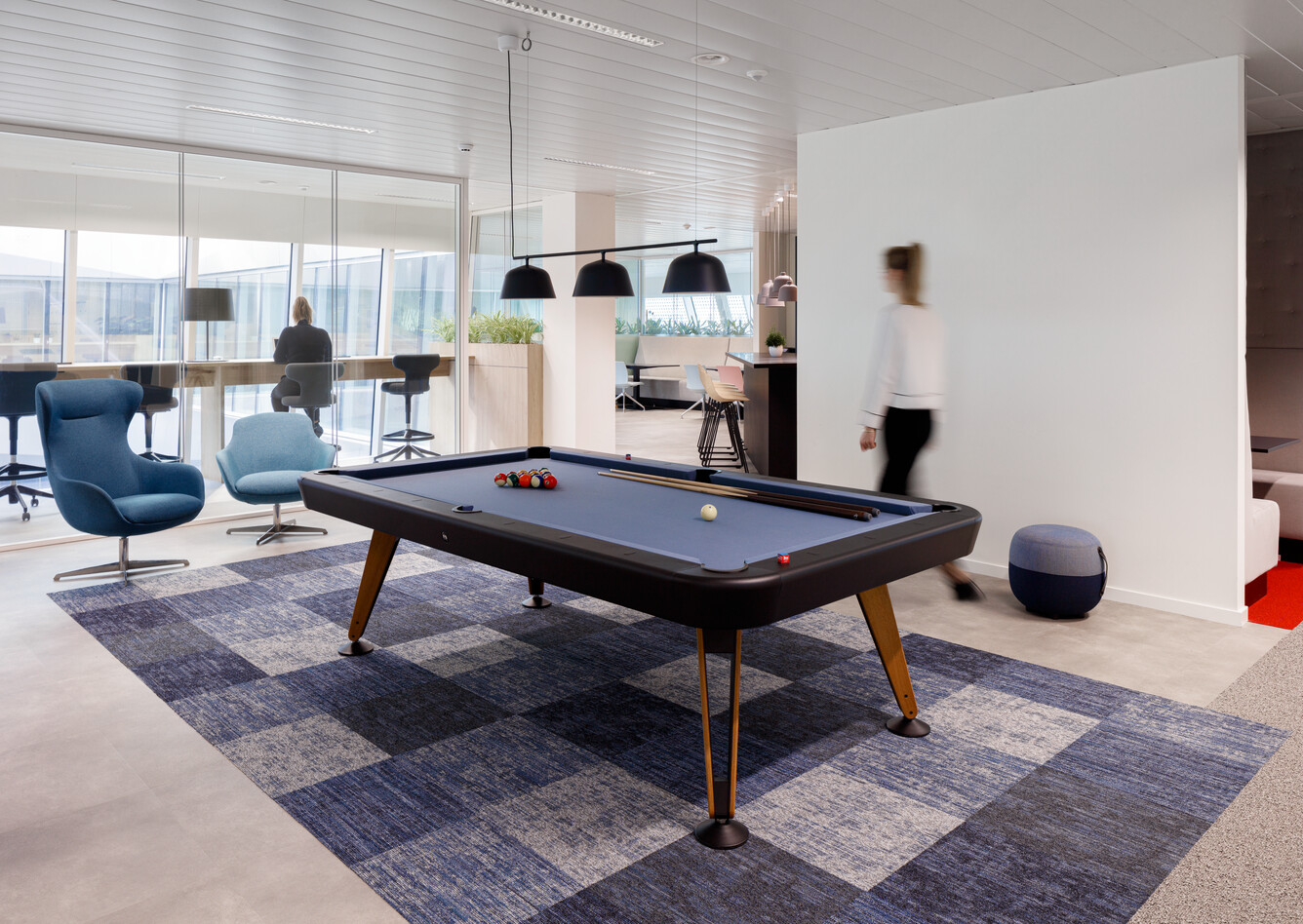 NMBS Royal Ahrend office project NMBS in Gent interior view SP5