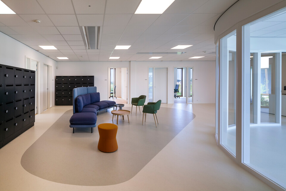 Oogcentrum Noordholland Royal Ahrend healthcare project interior view of Oogcentrum Noordholland in Heerhugowaard SB200617