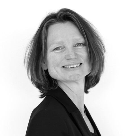 Marianne Wind black and white portrait of Marianne Wind