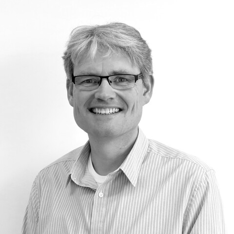 Kees de Boer Black and white portrait of Kees de Boer