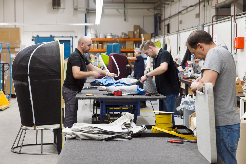 Fabriek Culemborg Royal Ahrend factory in Culemborg 00A9282