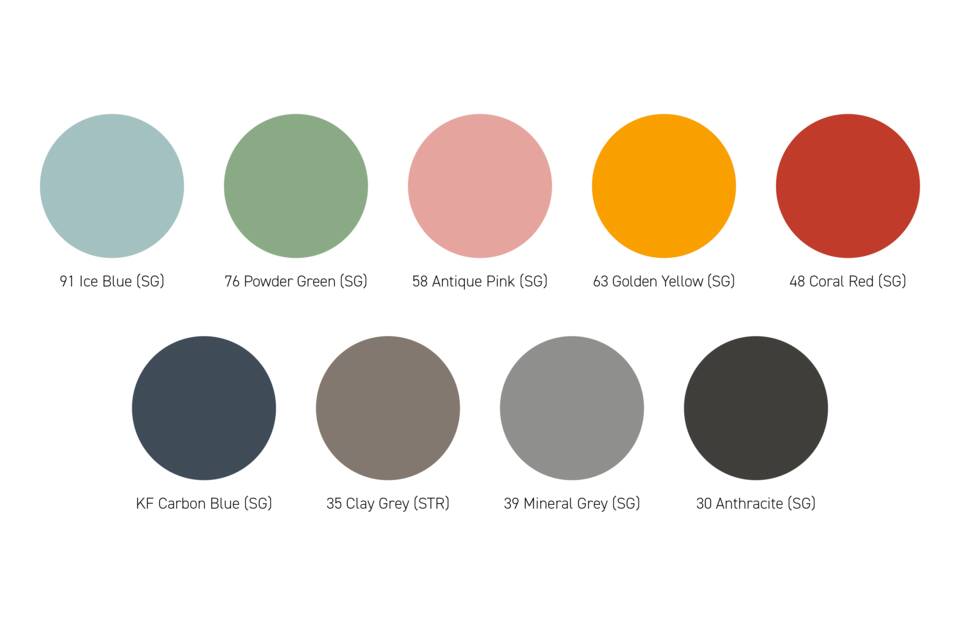 Accent powder coatings EN Ahrend accent lacquers