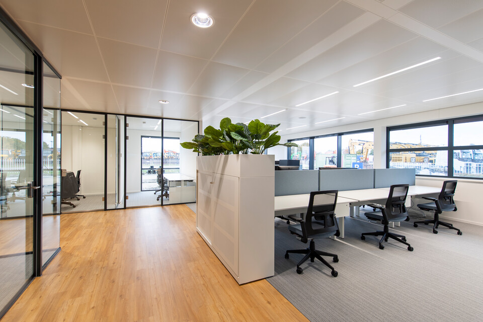 BAS Trucks Royal Ahrend office project BAS Trucks in Veghel BDF0031