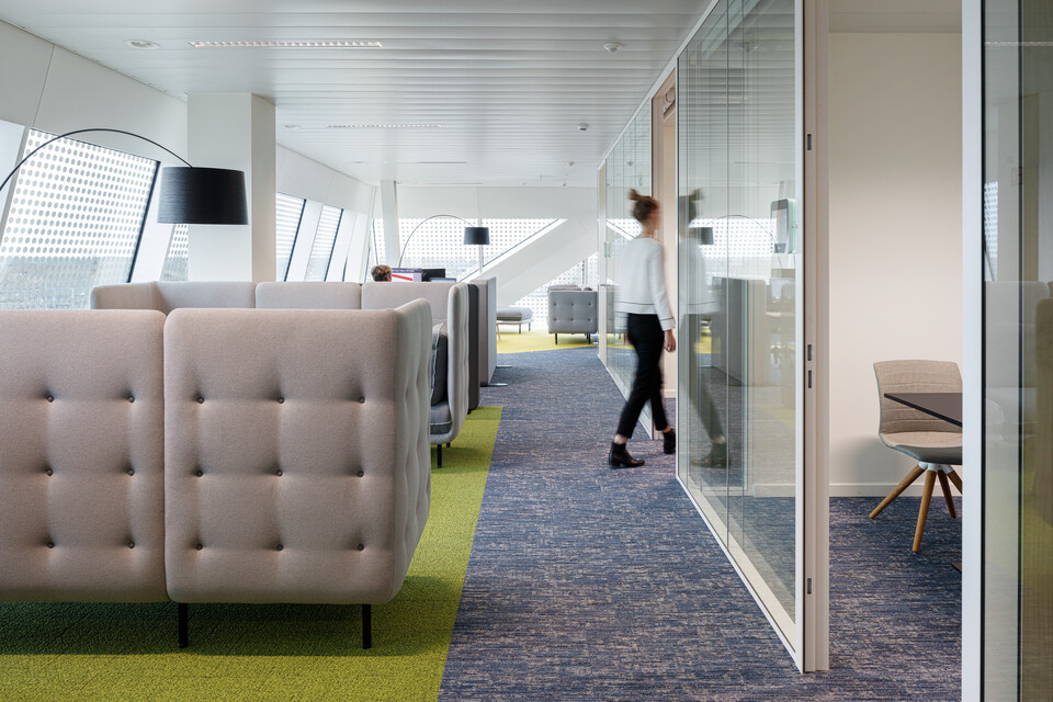 NMBS Royal Ahrend office project NMBS in Gent interior view SP16